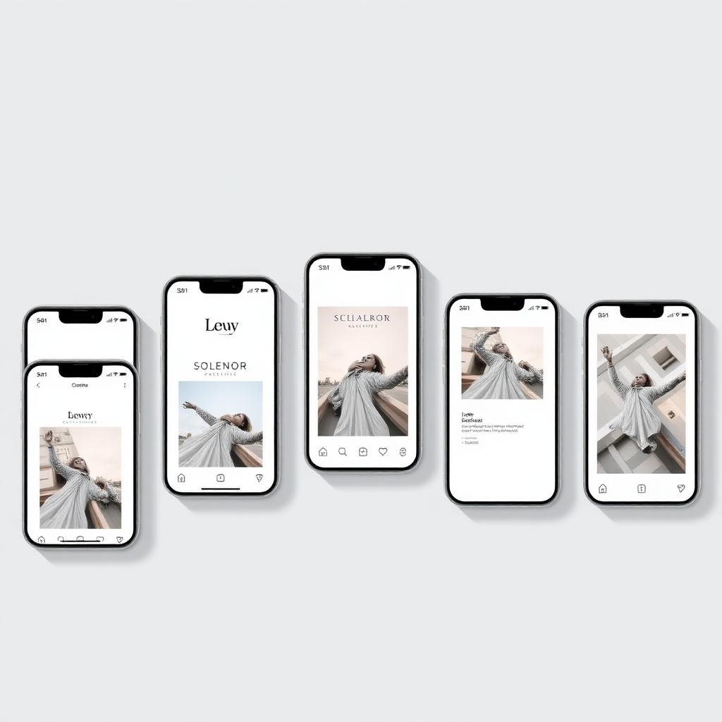 Social grid templates — Lifestyle brand
